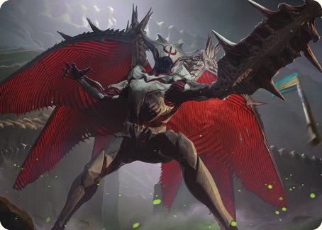 Phyrexian Vindicator Art Card [Phyrexia: All Will Be One Art Series] | Good Games Adelaide SA