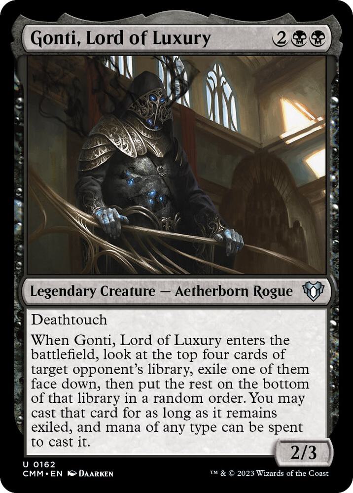 Gonti Lord of Luxury 162 (Commander Masters)  | Good Games Adelaide SA
