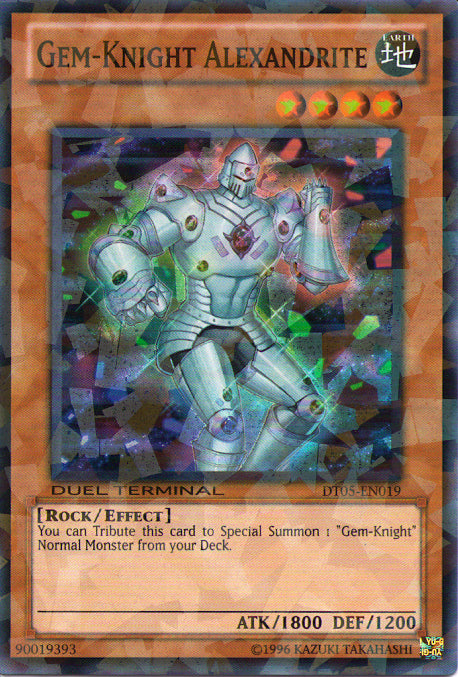 Gem-Knight Alexandrite [DT05-EN019] Super Rare | Good Games Adelaide SA