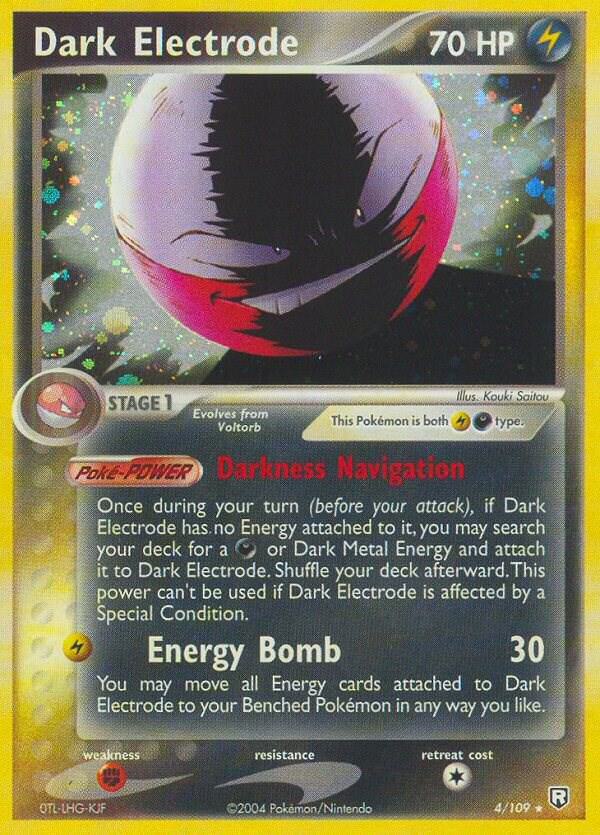 Dark Electrode 4/109 (Team Rocket Returns)  - Holofoil | Good Games Adelaide SA