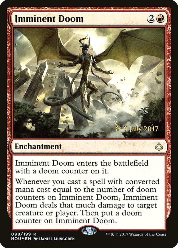Imminent Doom 98 (Prerelease Cards)  - Foil | Good Games Adelaide SA