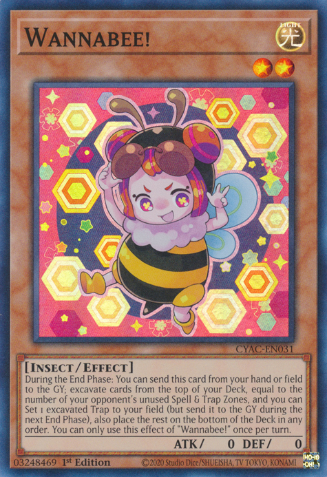 Wannabee! [CYAC-EN031] Super Rare | Good Games Adelaide SA