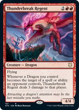 Thunderbreak Regent 147 (Commander: Adventures in the Forgotten Realms)  | Good Games Adelaide SA