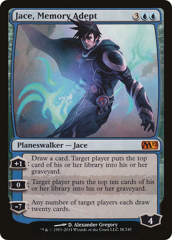 Jace, Memory Adept 58 (Magic 2012 (M12))  | Good Games Adelaide SA