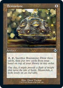 Brainstone Retro Frame Foil Etched 426 (Modern Horizons 2)  - Foil | Good Games Adelaide SA