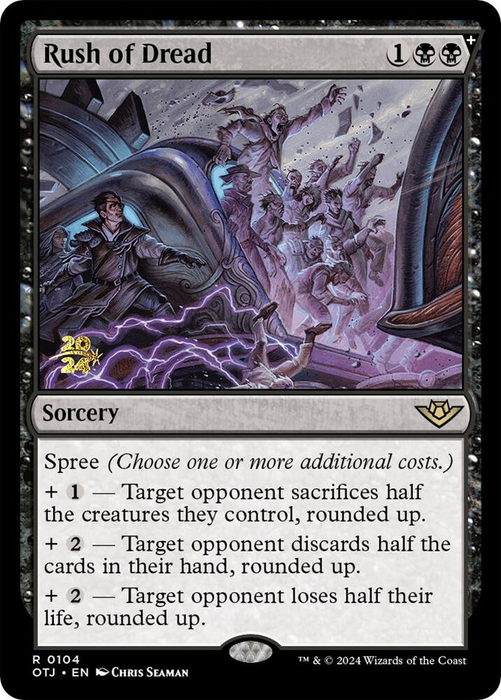 Rush of Dread 104 (Prerelease Cards)  - Foil | Good Games Adelaide SA