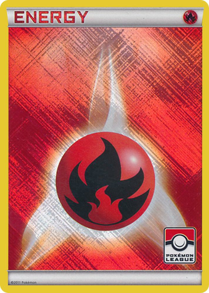 Fire Energy 2011 Pokemon League  (League & Championship Cards)  - Holofoil | Good Games Adelaide SA