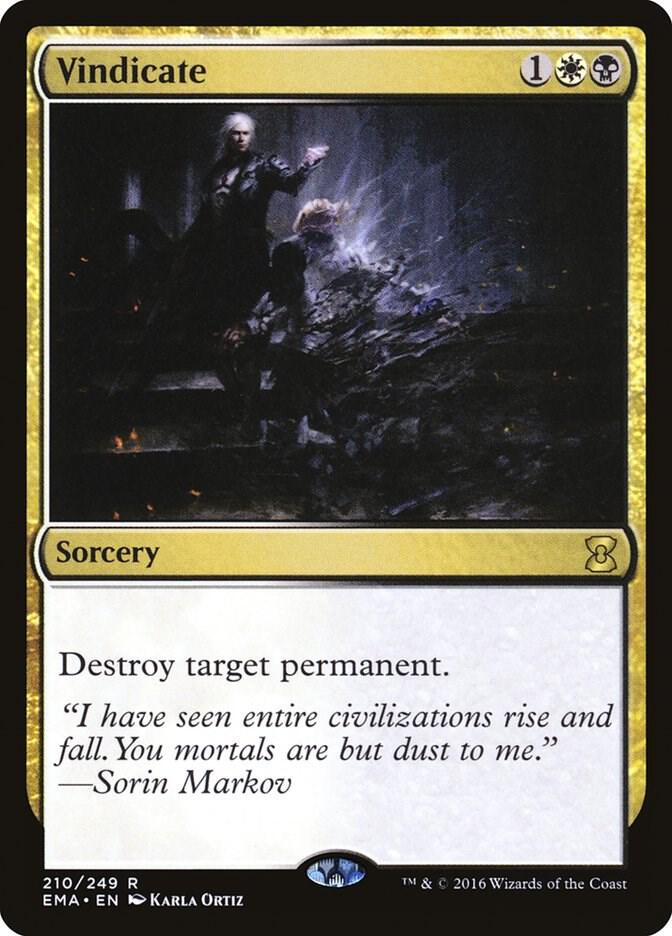 Vindicate 210 (Eternal Masters)  | Good Games Adelaide SA