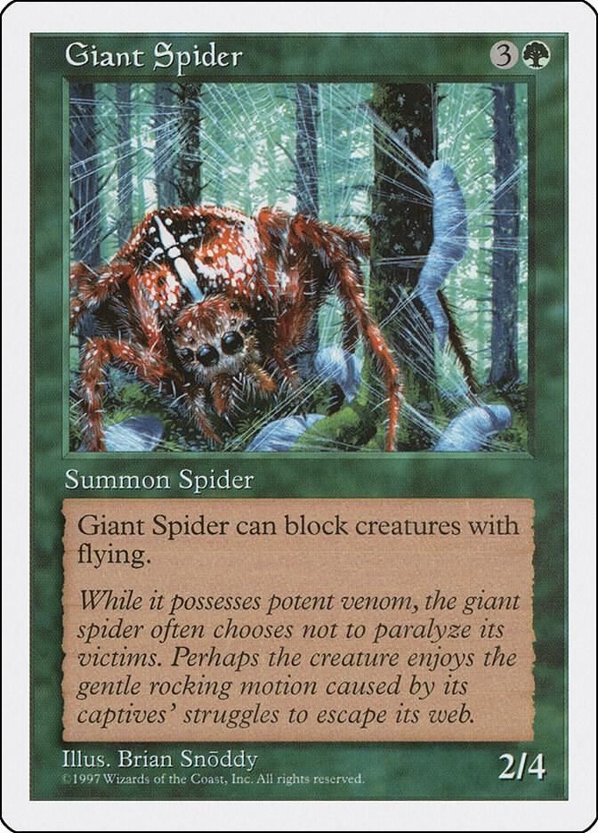 Giant Spider  (Fifth Edition)  | Good Games Adelaide SA