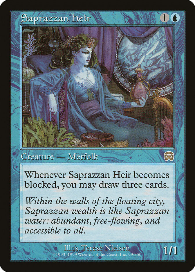 Saprazzan Heir 99 (Mercadian Masques)  - Foil | Good Games Adelaide SA
