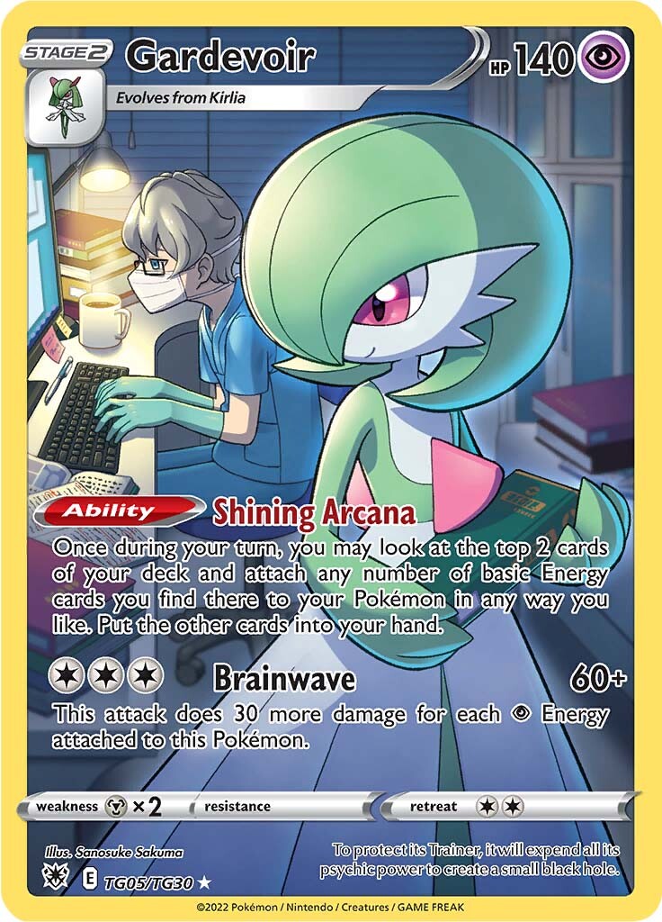 Gardevoir (TG05/TG30) [Sword & Shield: Astral Radiance] | Good Games Adelaide SA
