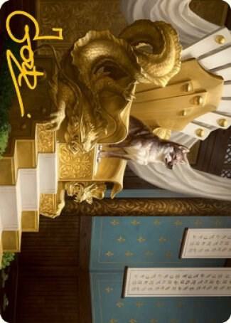 Yoshimaru Ever Faithful Art Card Gold Stamped Signature 24 (Art Series: Kamigawa: Neon Dynasty)  | Good Games Adelaide SA