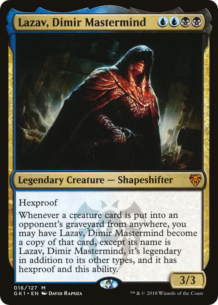 Lazav, Dimir Mastermind 16 (Guilds of Ravnica: Guild Kits)  | Good Games Adelaide SA