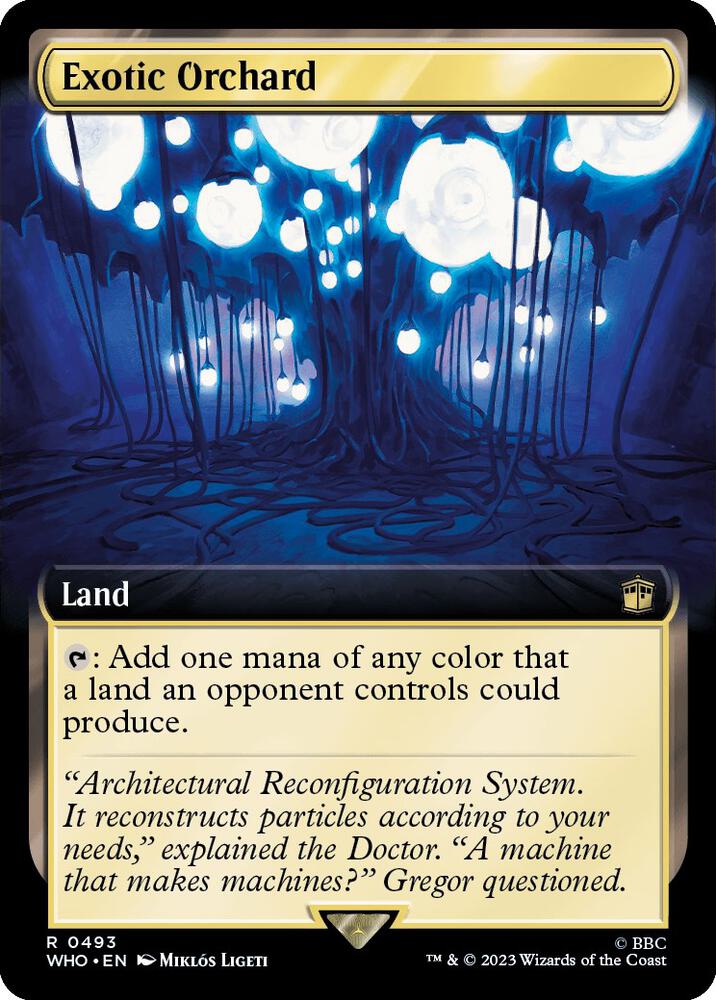 Exotic Orchard 493 (Universes Beyond: Doctor Who)  | Good Games Adelaide SA