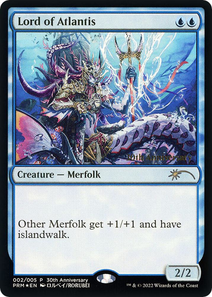 Lord of Atlantis 2 (30th Anniversary Promos)  - Foil | Good Games Adelaide SA