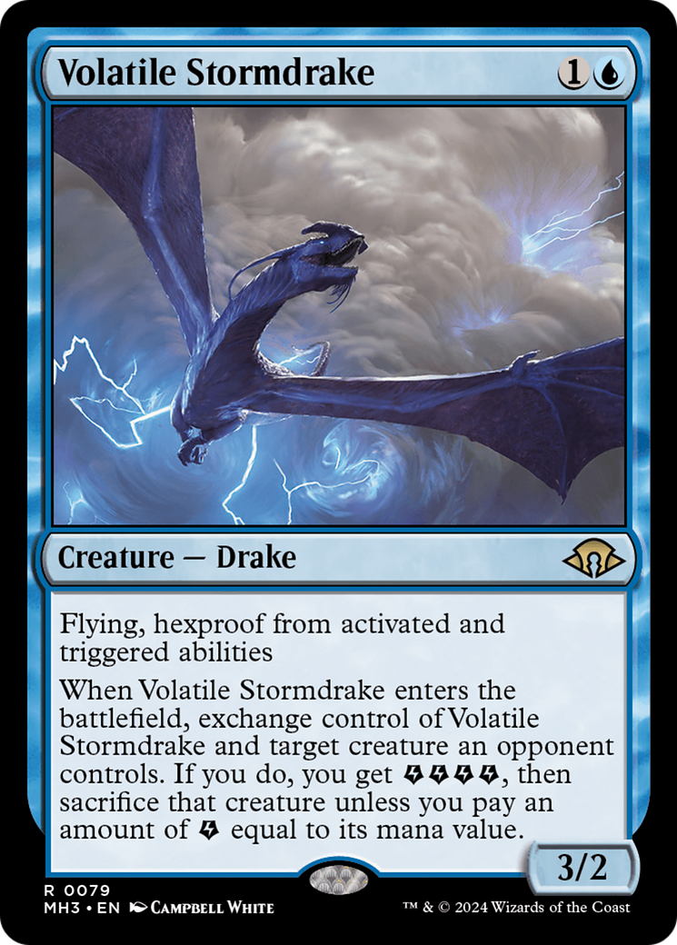 Volatile Stormdrake [Modern Horizons 3] | Good Games Adelaide SA