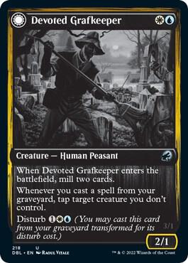 Devoted Grafkeeper 218 (Innistrad: Double Feature)  | Good Games Adelaide SA