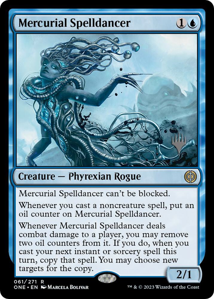 Mercurial Spelldancer 61 (Promo Pack: Phyrexia: All Will Be One)  | Good Games Adelaide SA