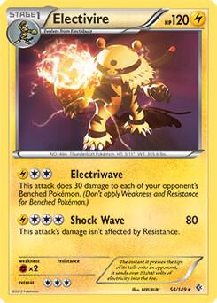 Electivire 54 149 BW Boundaries Crossed 054/149 (Deck Exclusives)  | Good Games Adelaide SA