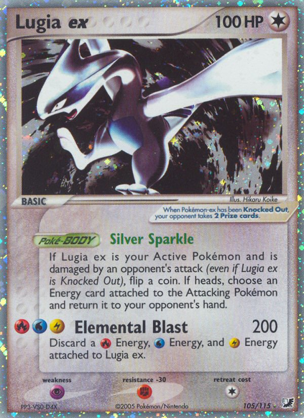Lugia ex (105/115) [EX: Unseen Forces] | Good Games Adelaide SA