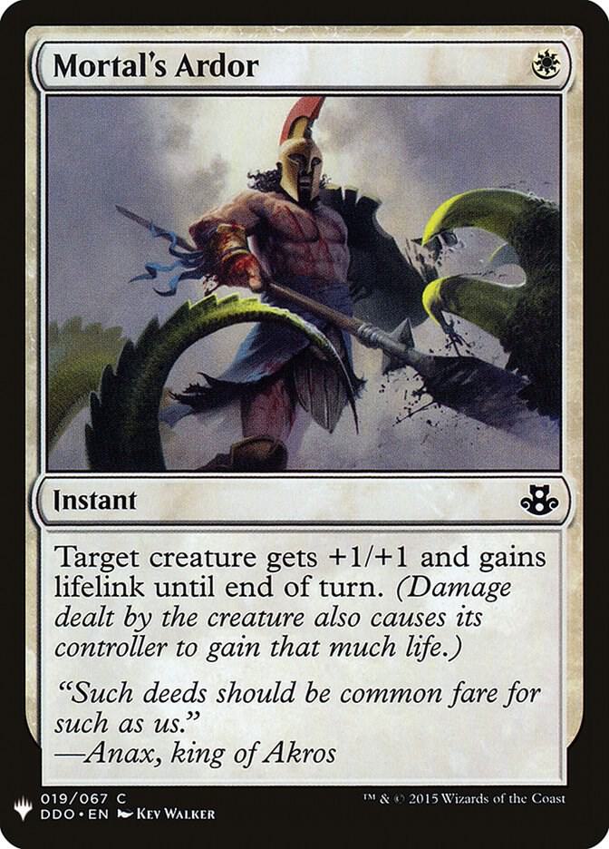 Mortals Ardor 19 (The List Reprints)  | Good Games Adelaide SA