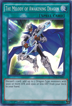 The Melody of Awakening Dragon [CROS-EN091] Super Rare | Good Games Adelaide SA