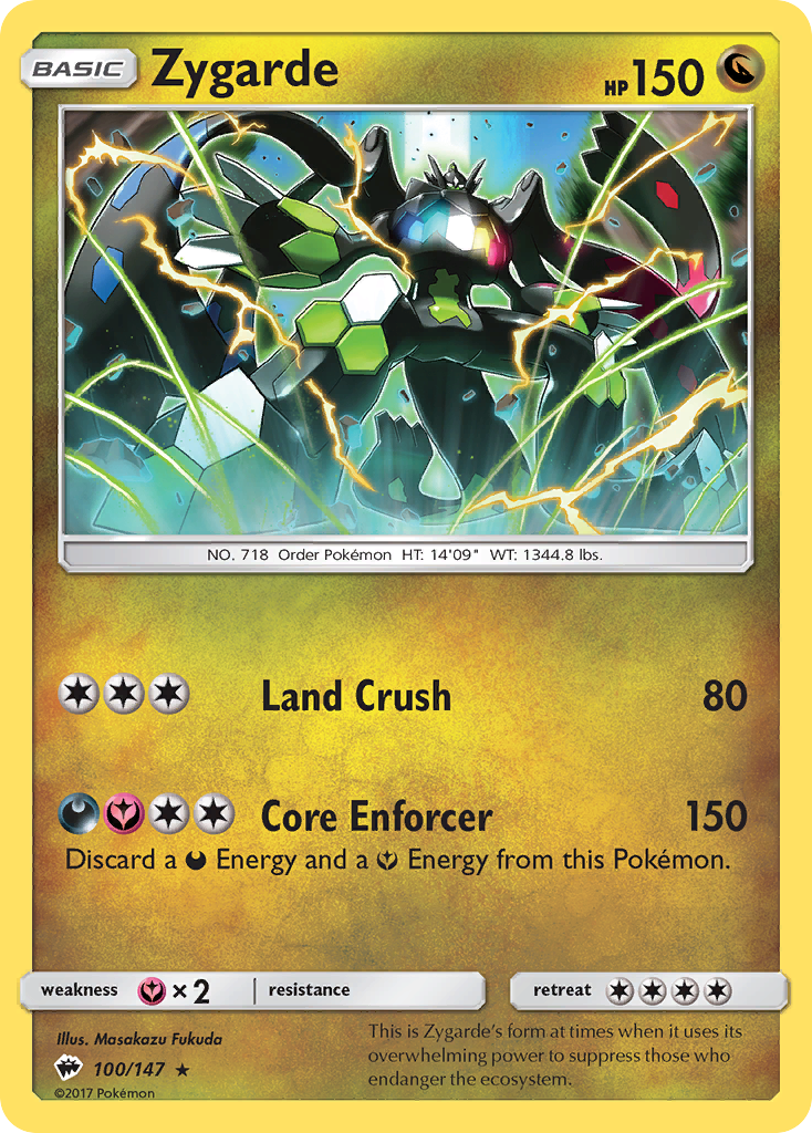 Zygarde (100/147) [Sun & Moon: Burning Shadows] | Good Games Adelaide SA