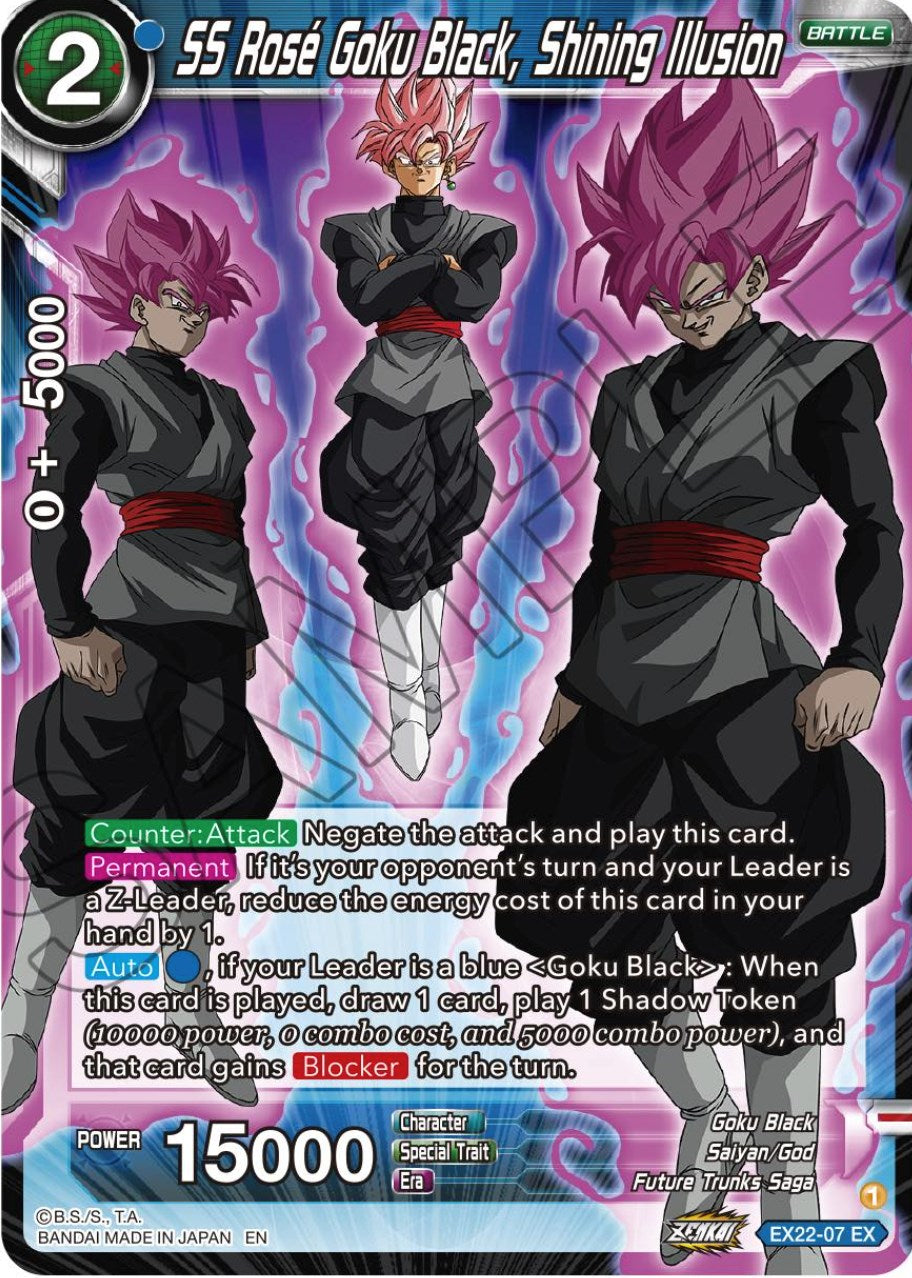 SS Rose Goku Black, Shining Illusion (EX22-07) [Ultimate Deck 2023] | Good Games Adelaide SA