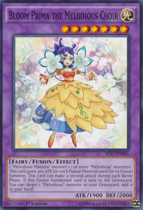 Bloom Prima the Melodious Choir [SP17-EN041] Starfoil Rare | Good Games Adelaide SA