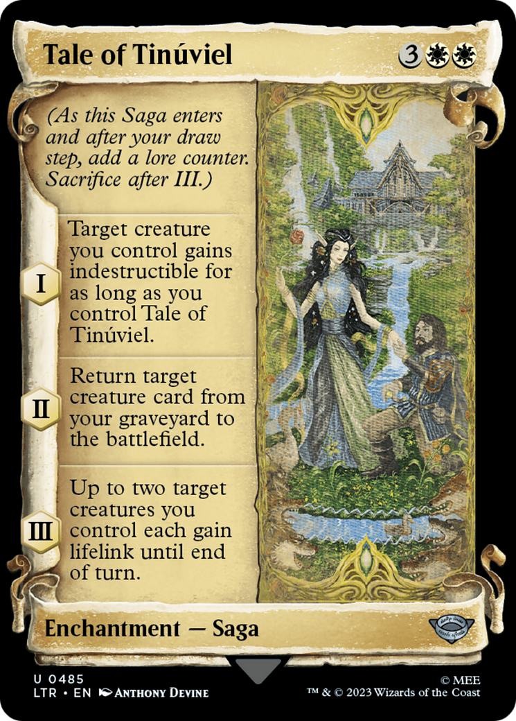 Tale of Tinuviel [The Lord of the Rings: Tales of Middle-Earth Showcase Scrolls] | Good Games Adelaide SA