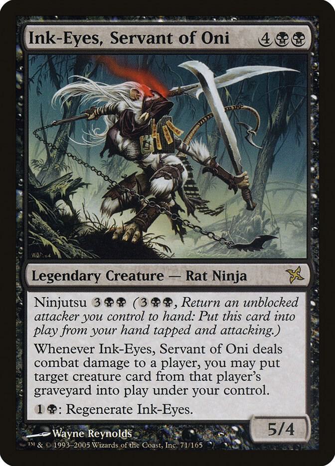 Ink-Eyes, Servant of Oni 71 (Betrayers of Kamigawa)  - Foil | Good Games Adelaide SA