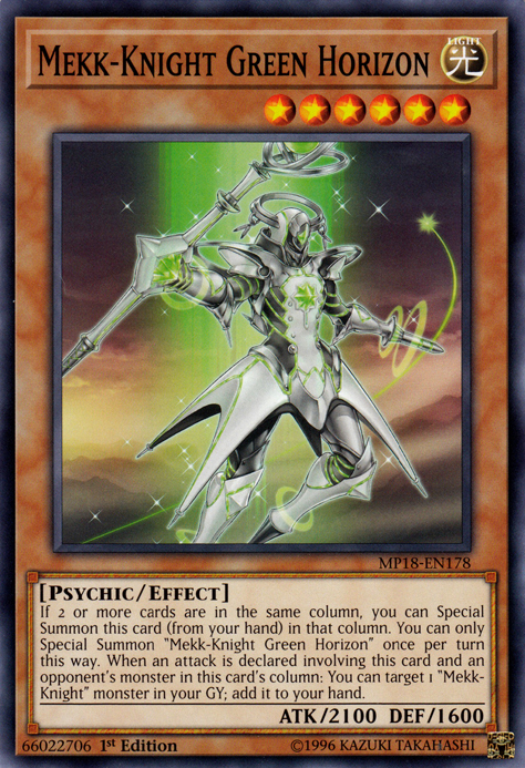 Mekk-Knight Green Horizon [MP18-EN178] Common | Good Games Adelaide SA