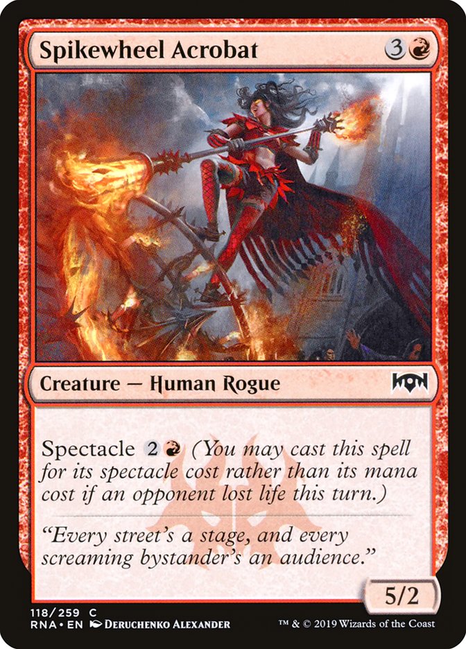 Spikewheel Acrobat [Ravnica Allegiance] | Good Games Adelaide SA