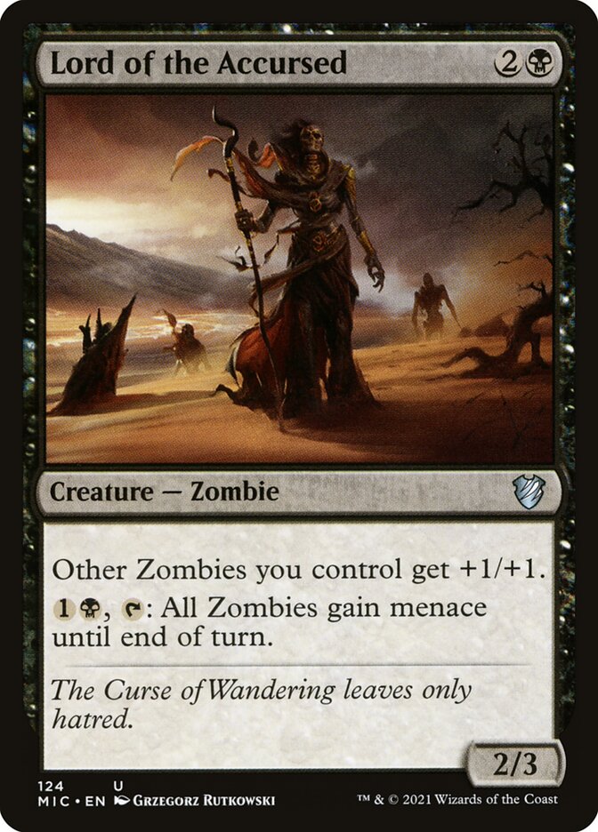 Lord of the Accursed 124 (Commander: Innistrad: Midnight Hunt)  | Good Games Adelaide SA