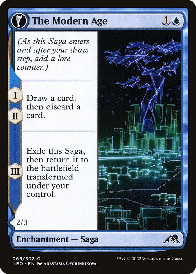 The Modern Age // Vector Glider 66 (Kamigawa: Neon Dynasty)  | Good Games Adelaide SA