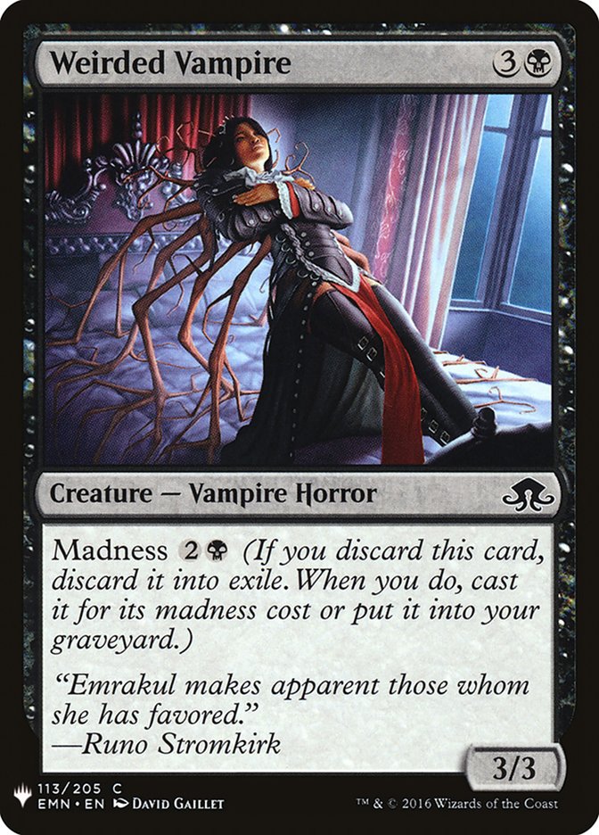 Weirded Vampire [Mystery Booster] | Good Games Adelaide SA