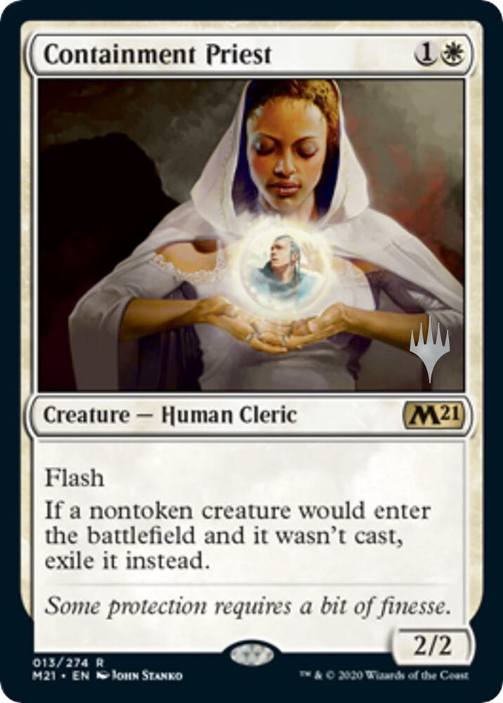 Containment Priest 13 (Promo Pack: Core Set 2021)  | Good Games Adelaide SA