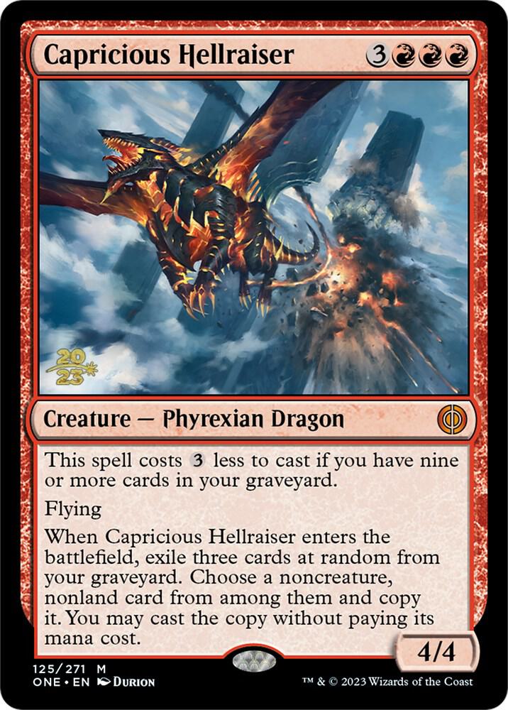 Capricious Hellraiser 125 (Prerelease Cards)  - Foil | Good Games Adelaide SA