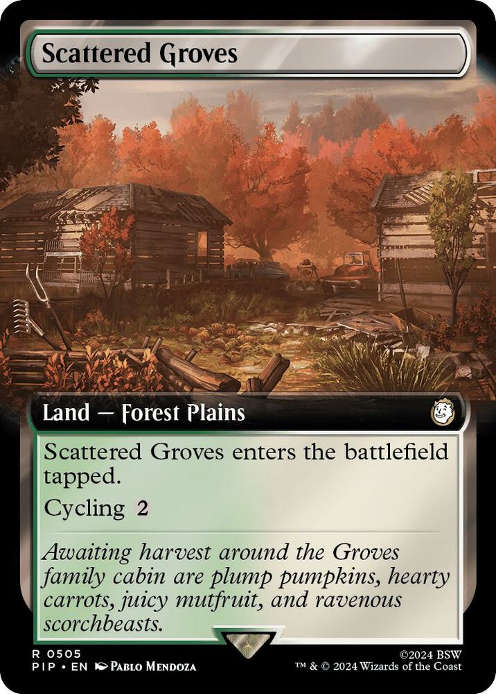Scattered Groves 505 (Universes Beyond: Fallout)  | Good Games Adelaide SA