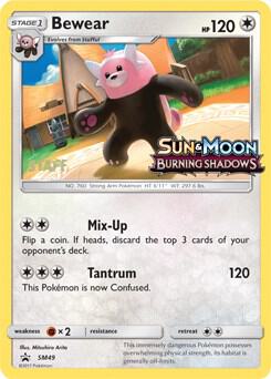Bewear Prerelease Staff SM49 (SM Promos)  - Holofoil | Good Games Adelaide SA