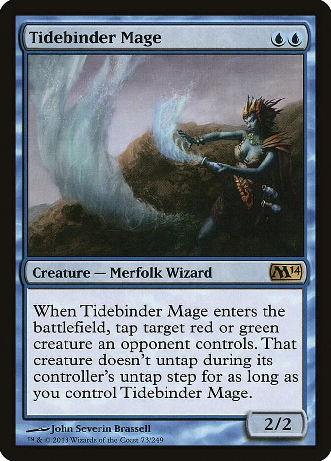 Tidebinder Mage 73 (Magic 2014 (M14))  - Foil | Good Games Adelaide SA