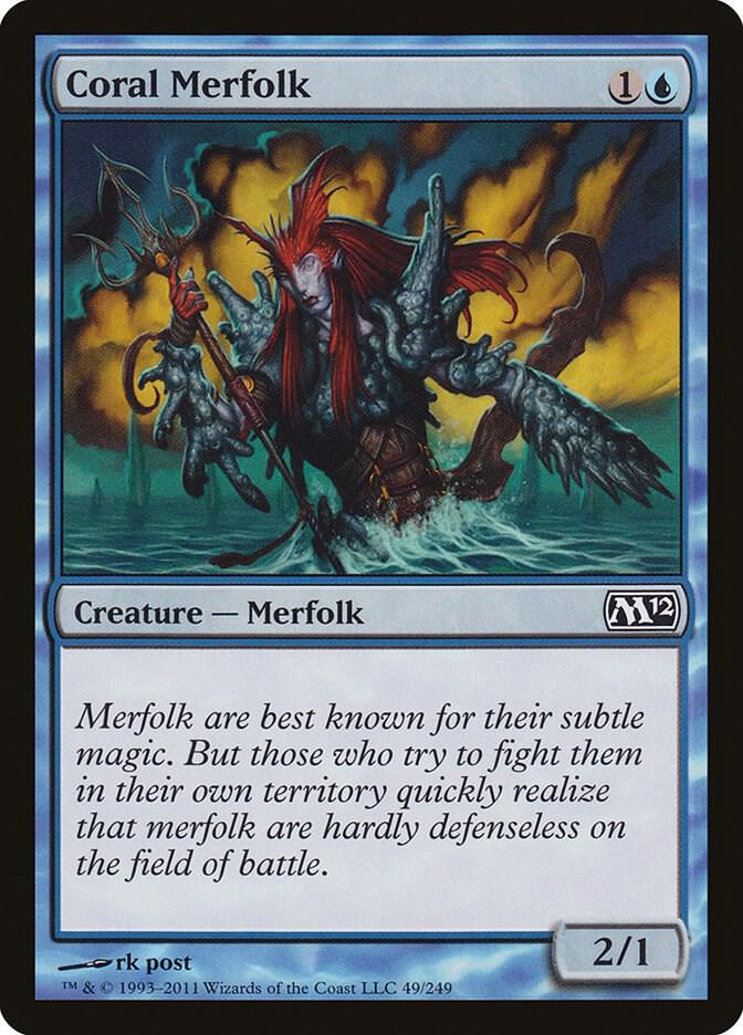 Coral Merfolk 49 (Magic 2012 (M12))  | Good Games Adelaide SA