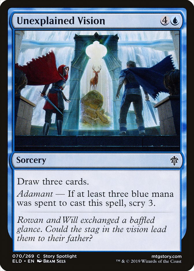 Unexplained Vision 70 (Throne of Eldraine)  | Good Games Adelaide SA