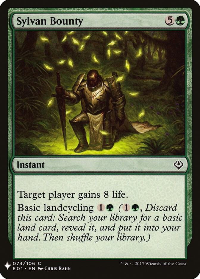 Sylvan Bounty 74 (The List Reprints)  | Good Games Adelaide SA