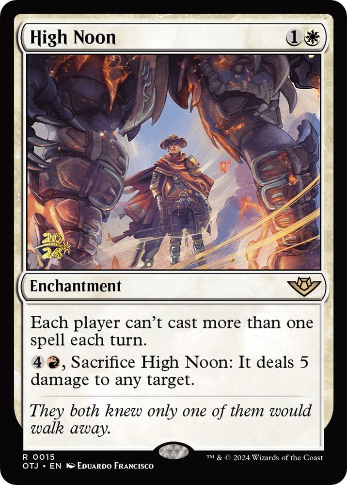 High Noon 15 (Prerelease Cards)  - Foil | Good Games Adelaide SA