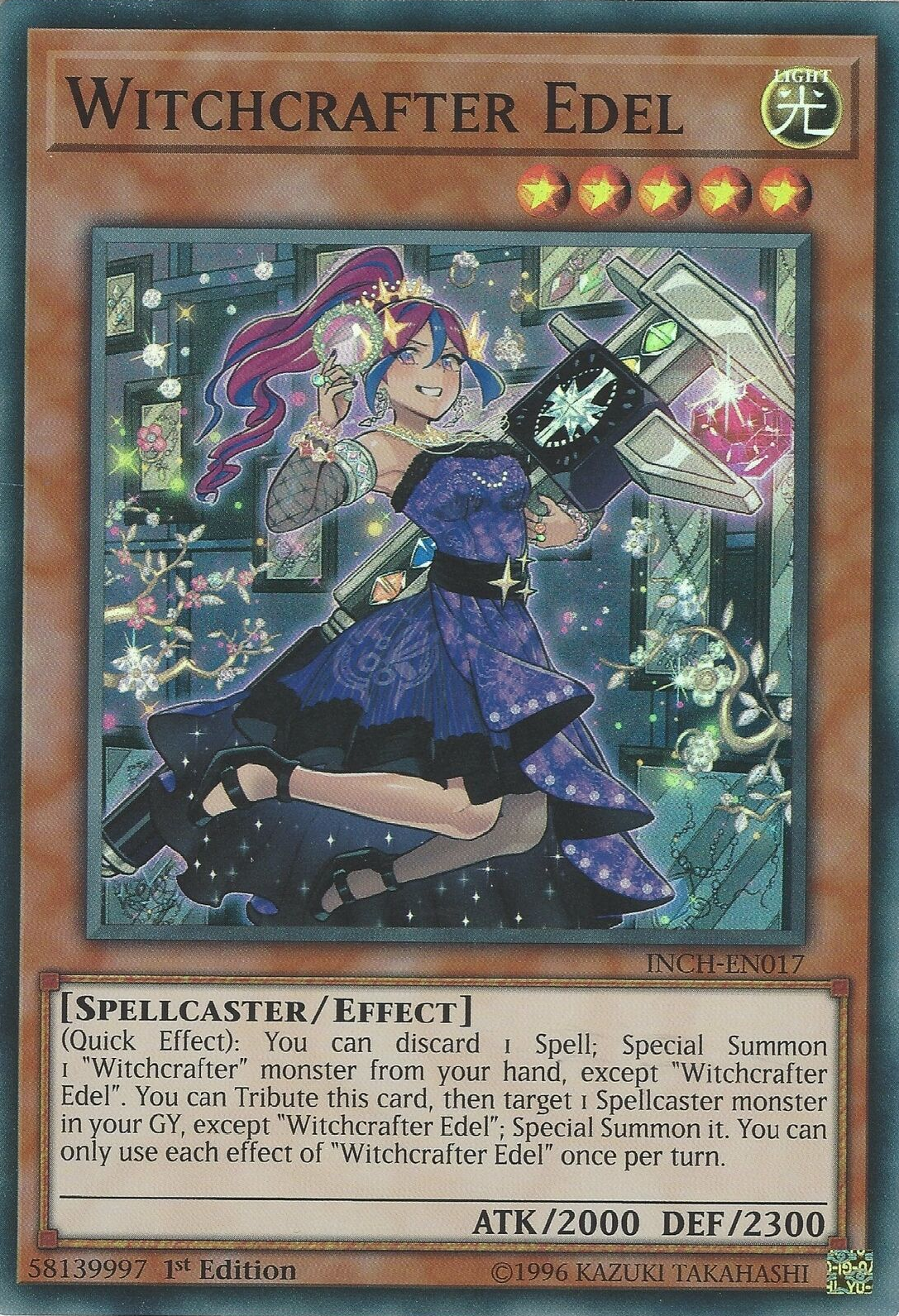 Witchcrafter Edel [INCH-EN017] Super Rare | Good Games Adelaide SA