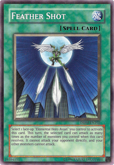 Feather Shot [DR04-EN102] Common | Good Games Adelaide SA