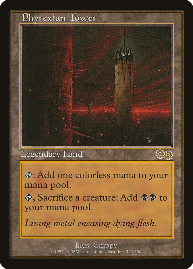 Phyrexian Tower 322 (Urza's Saga)  | Good Games Adelaide SA