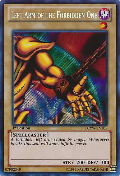 Left Arm of the Forbidden One [LCYW-EN305] Secret Rare | Good Games Adelaide SA