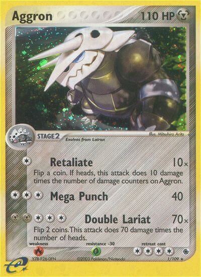 Aggron 1/109 (Ruby and Sapphire)  - Holofoil | Good Games Adelaide SA